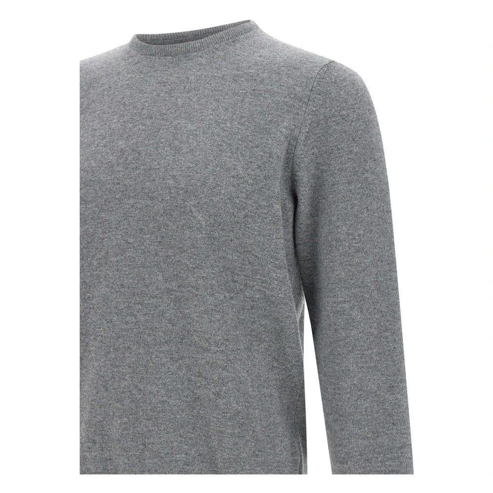 Gran Sasso Heren Wol Kasjmier Trui Grijs Gray Heren