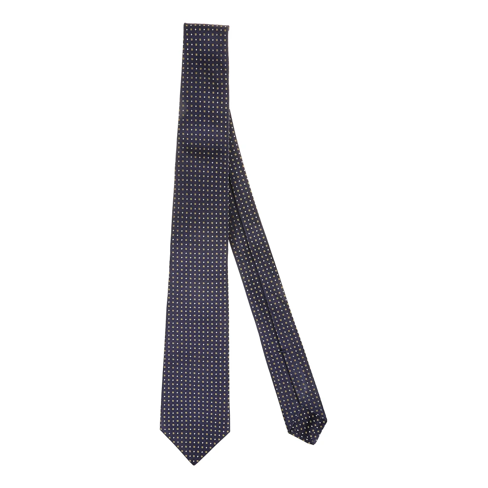 Kiton Zijden stropdas voor heren Multicolor Heren