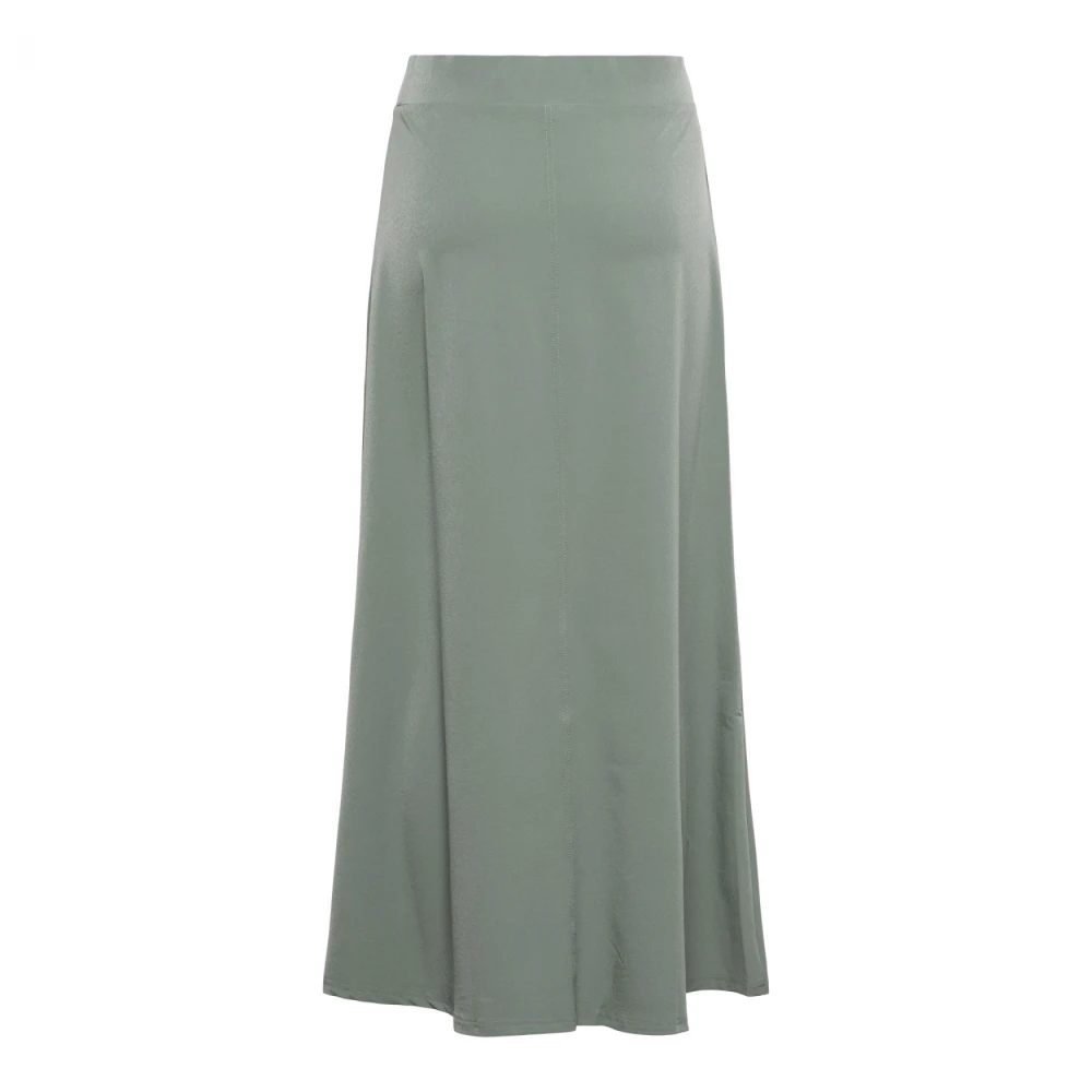 &Co Woman Rok midi met bloemenprint Green Dames