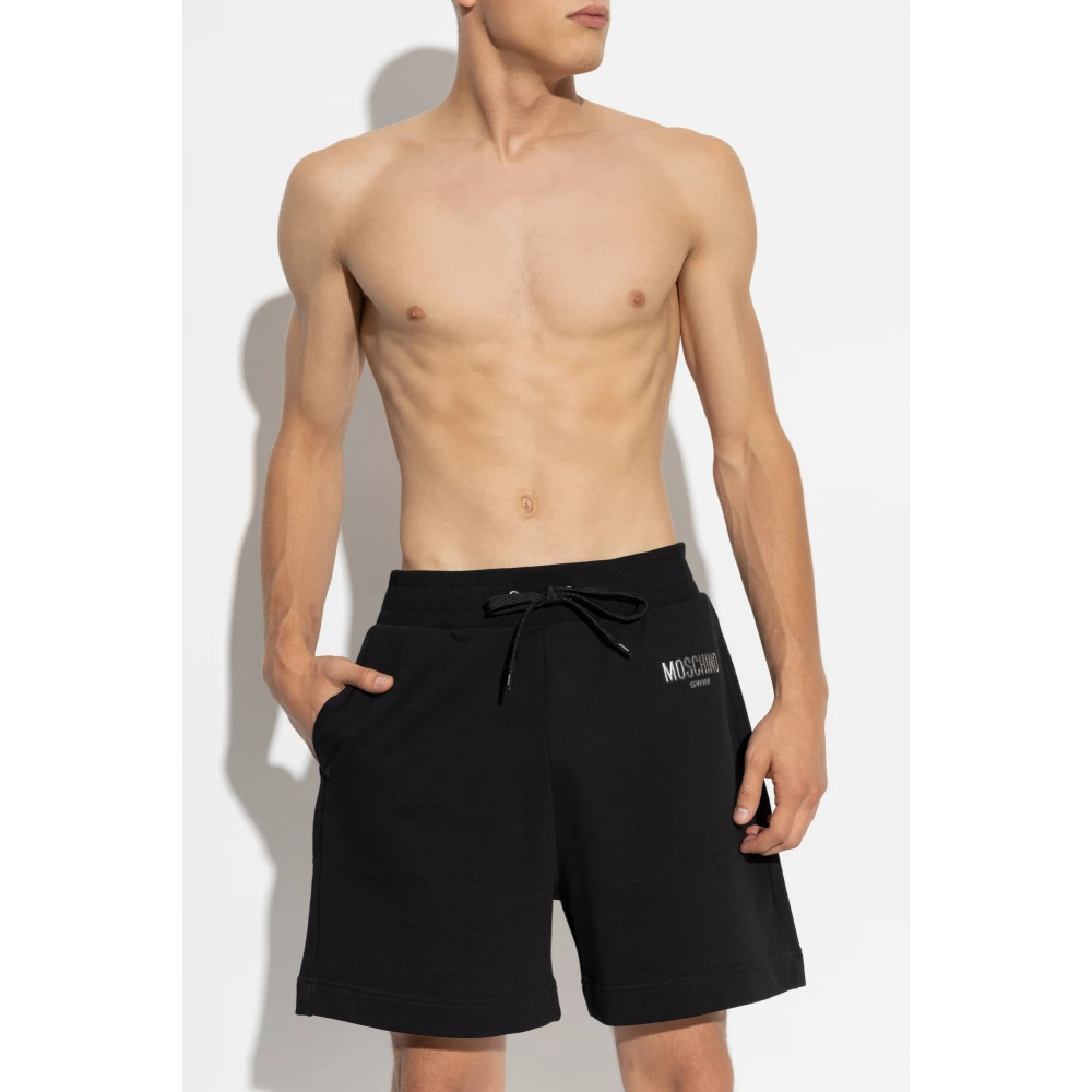 Moschino Shorts uit de Swim-collectie Black Heren