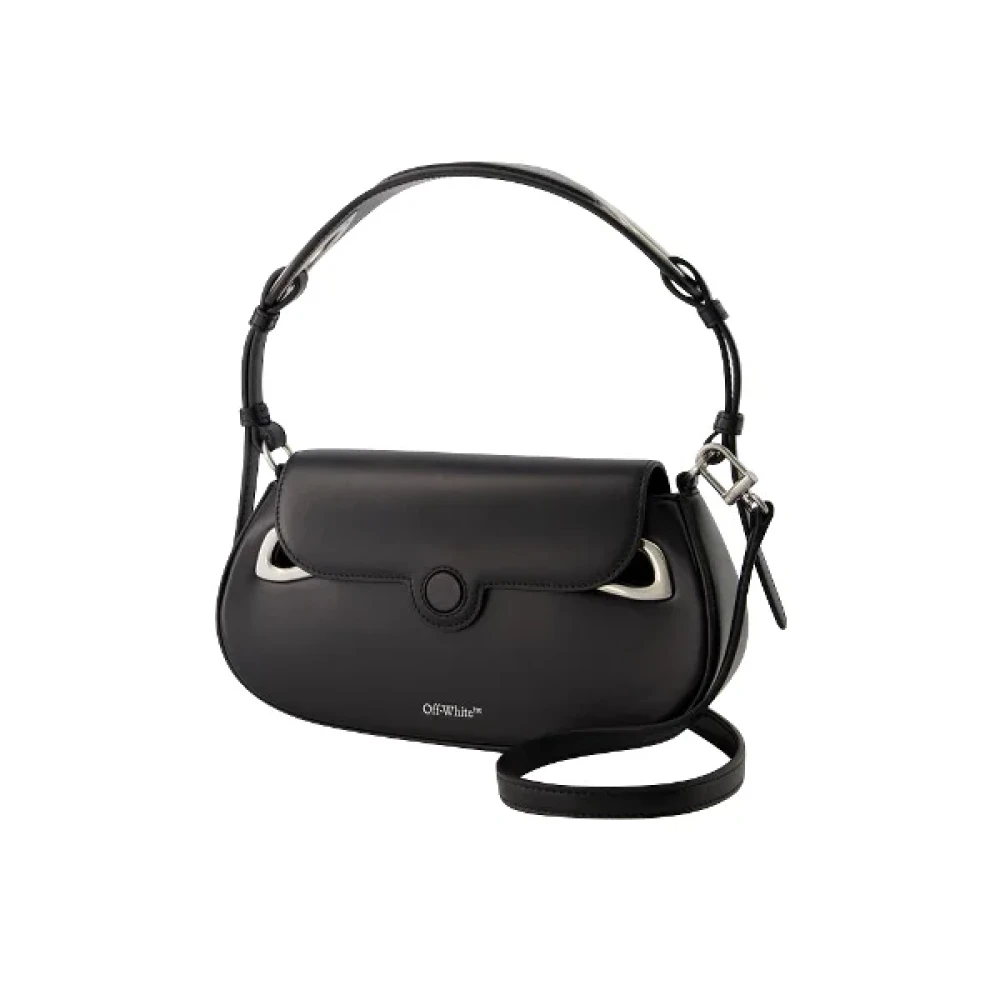 Off White Leather handbags Black Dames