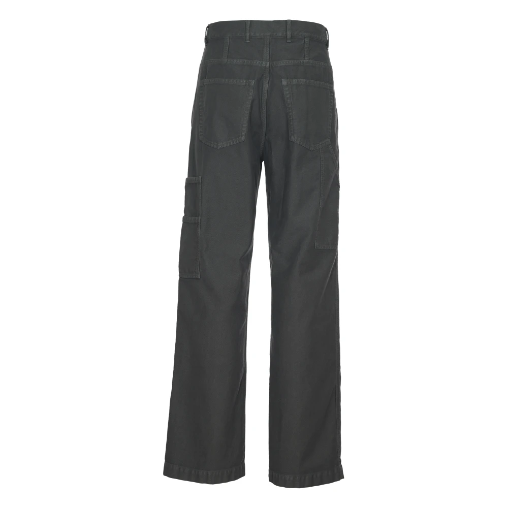 Dries Van Noten Grijze Broek Pickerby Gray Heren