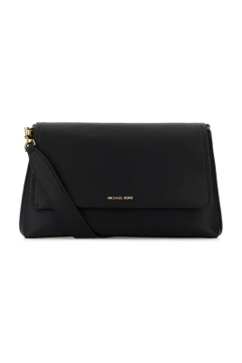 Nessa Stor Läder Crossbody Väska