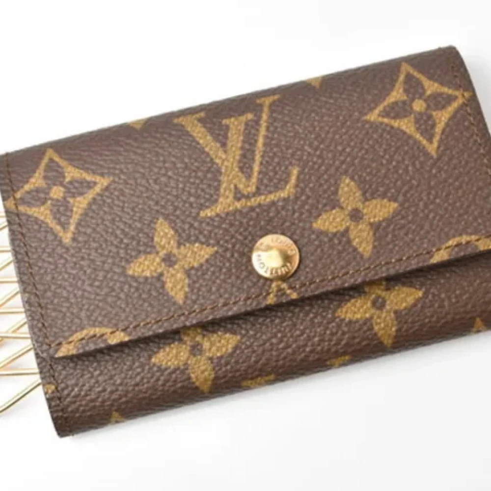 Louis Vuitton Vintage Pre-owned Canvas key-holders Brown Dames