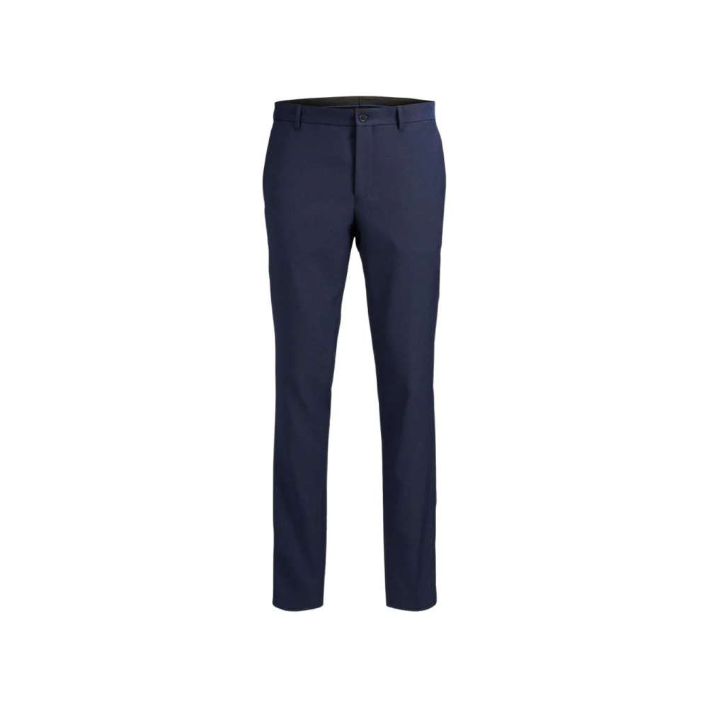 Jack & Jones Elegant Trousers Dark Blue Navy - Male - Suit Trousers - Blue - Xl - Trousers