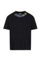 t-shirt-en-coton-noir-avec-sourire-jaune