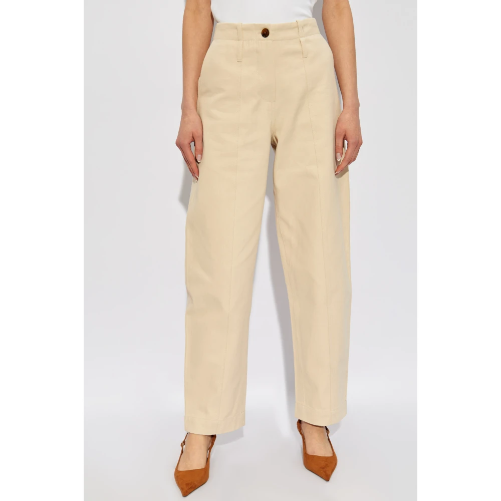 Samsøe Saddie Broek Beige Dames