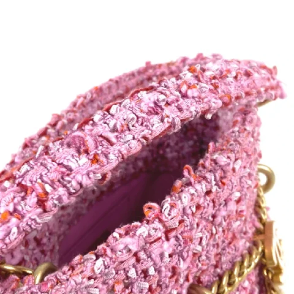 Chanel Vintage Pre-owned Fabric chanel-bags Pink Dames