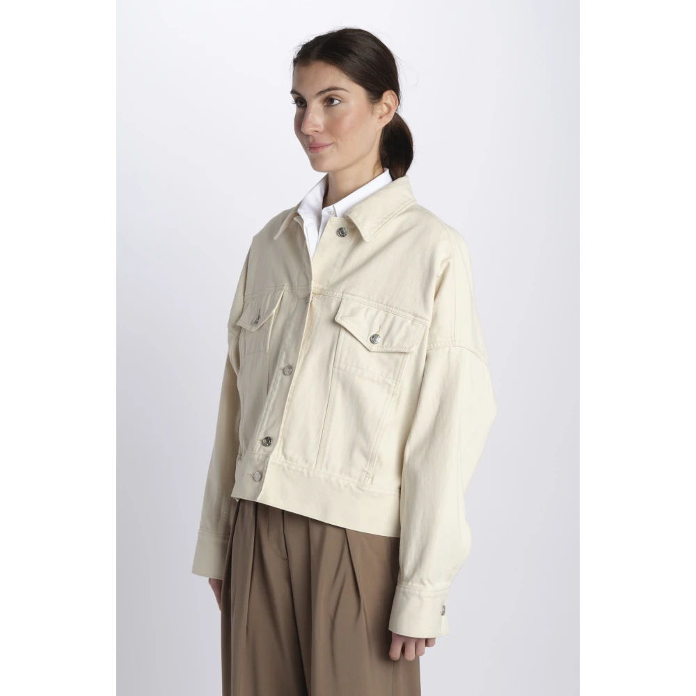 3.1 phillip lim Ivoor Denim Jack Beige Dames