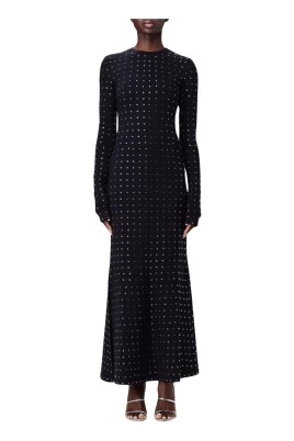 elegant-sort-maxi-kjole