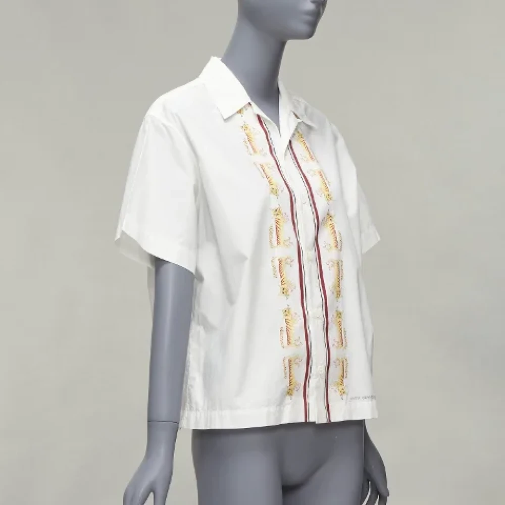 Marni Pre-owned Cotton tops White Dames