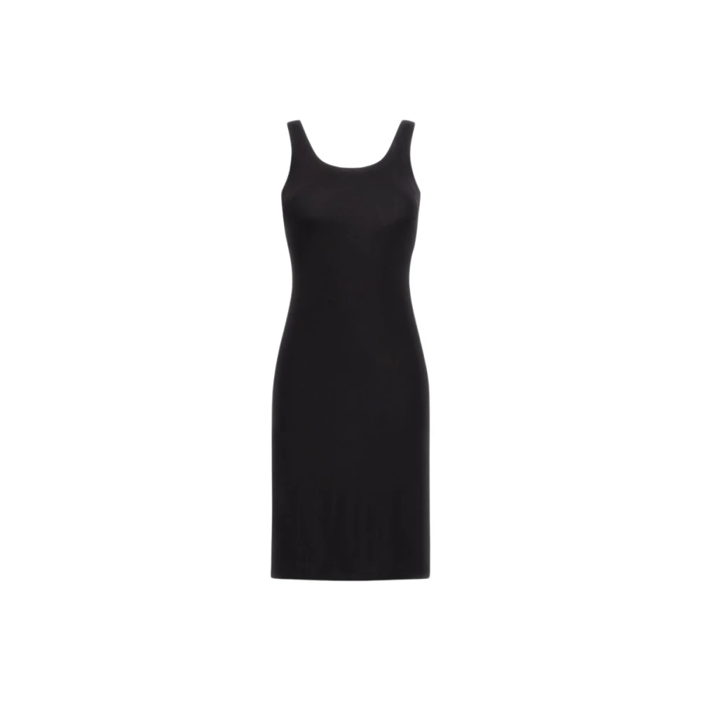 Roberto Cavalli Women's Black Dress With Rc Logo