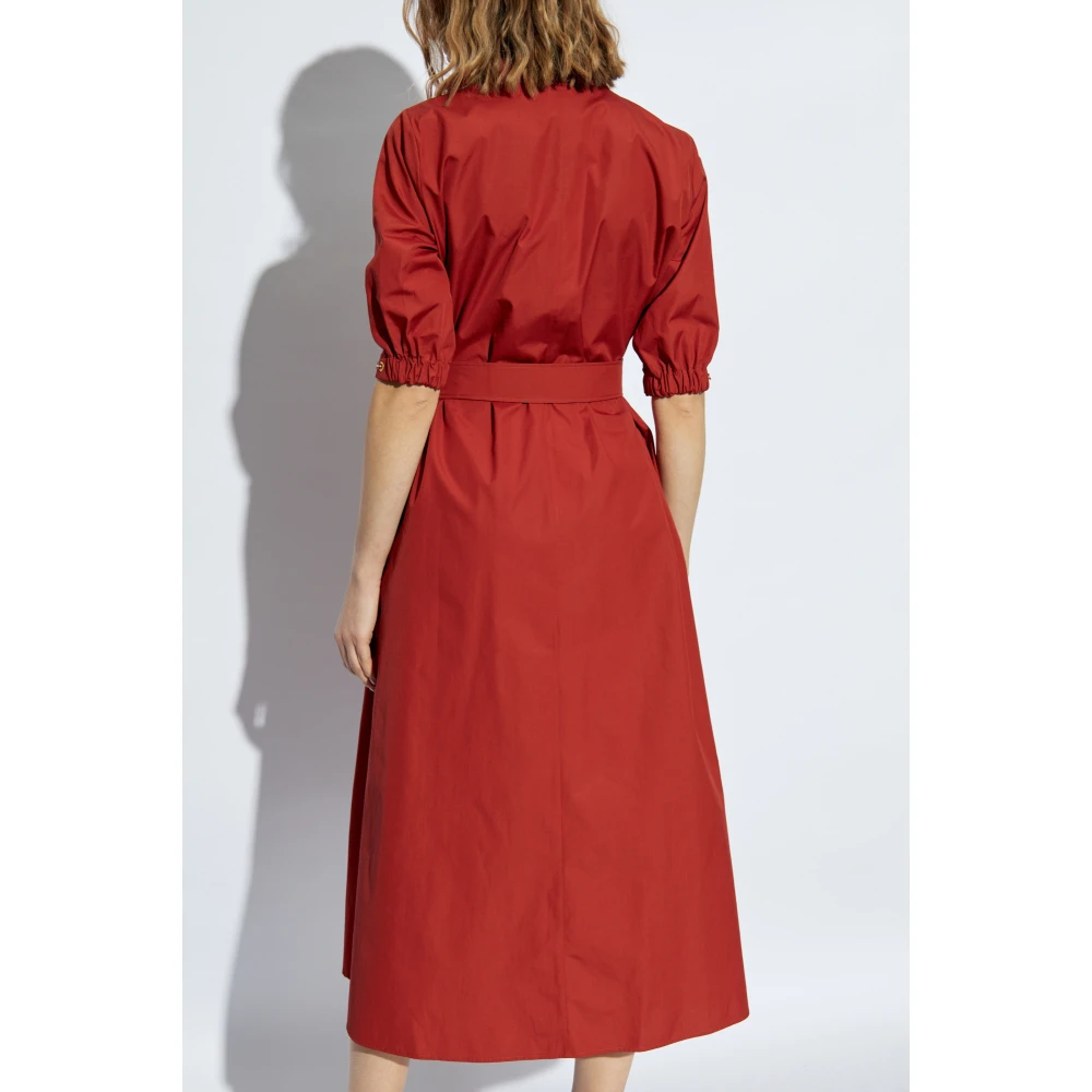 Max Mara Jurk Hoyo Red Dames