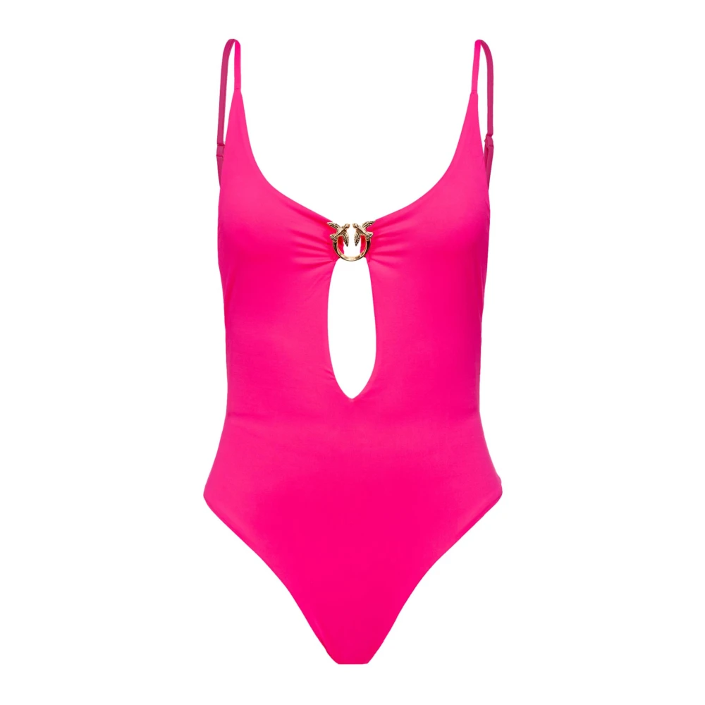 Pinko Women's Pink One-Piece Swimwear - O - Swimsuits - Xs - Swimwear