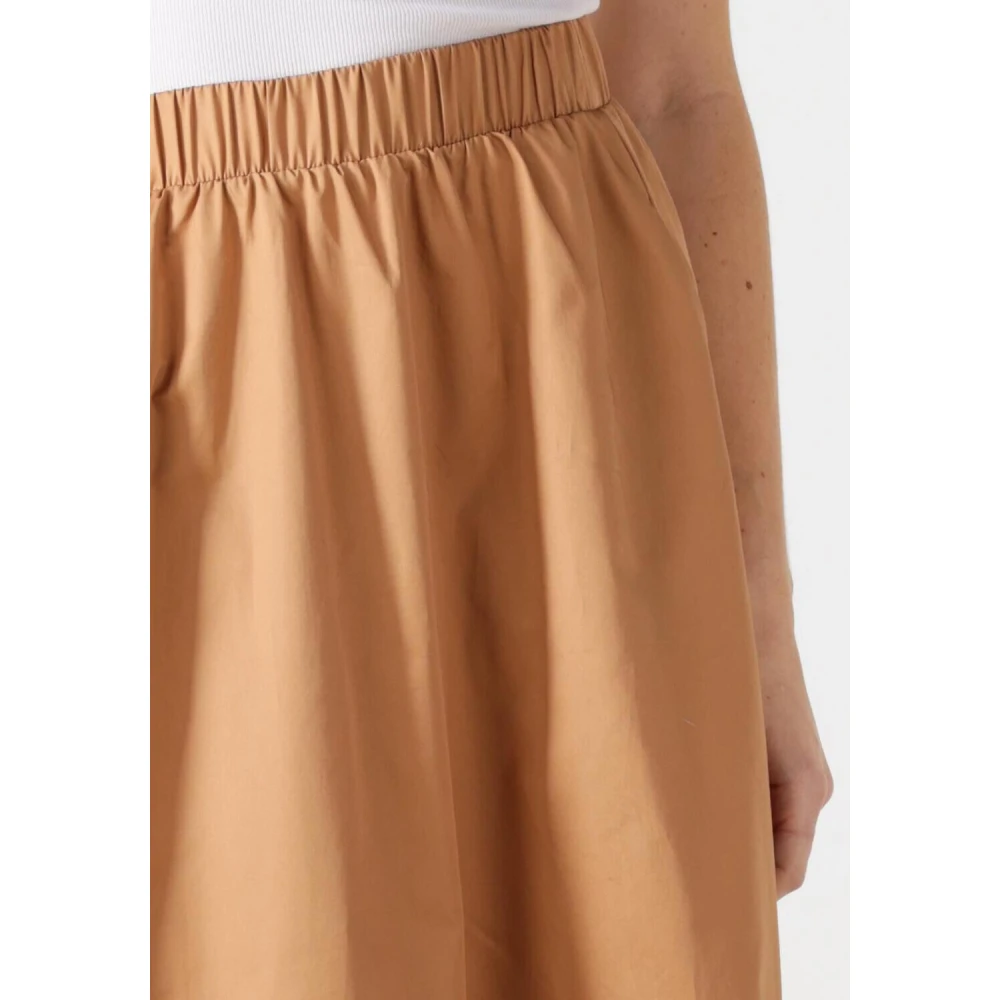 Devotion Eutopia Dames Maxi Rok Kameel Brown Dames
