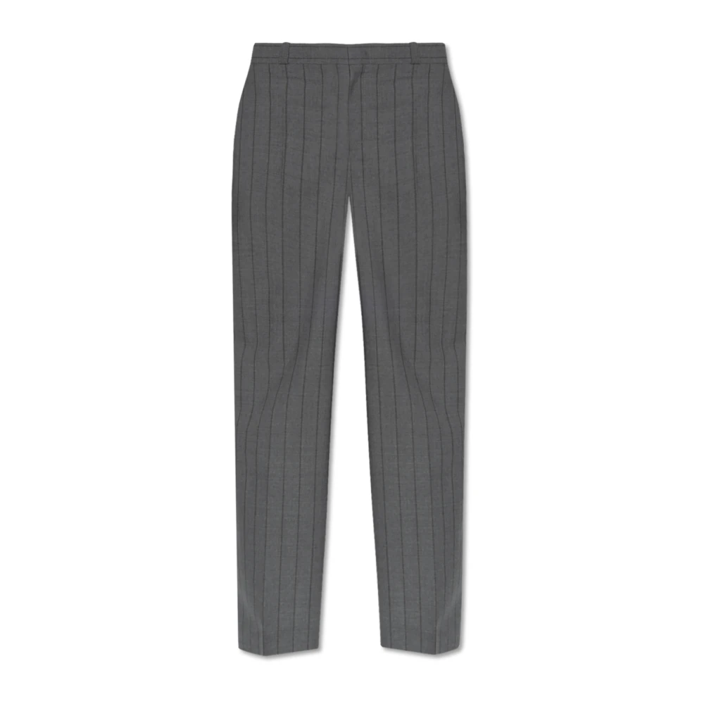 Moschino Wollen broek Gray Dames