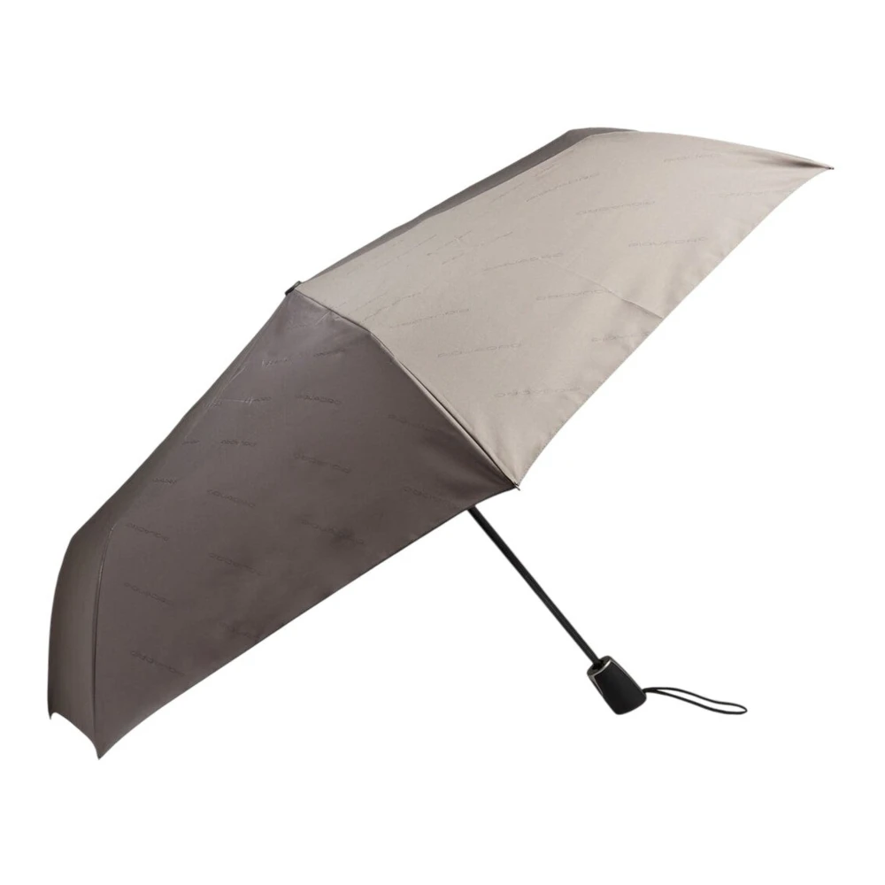 Piquadro Unisex Grijs Accessoires One Size, Paraplu