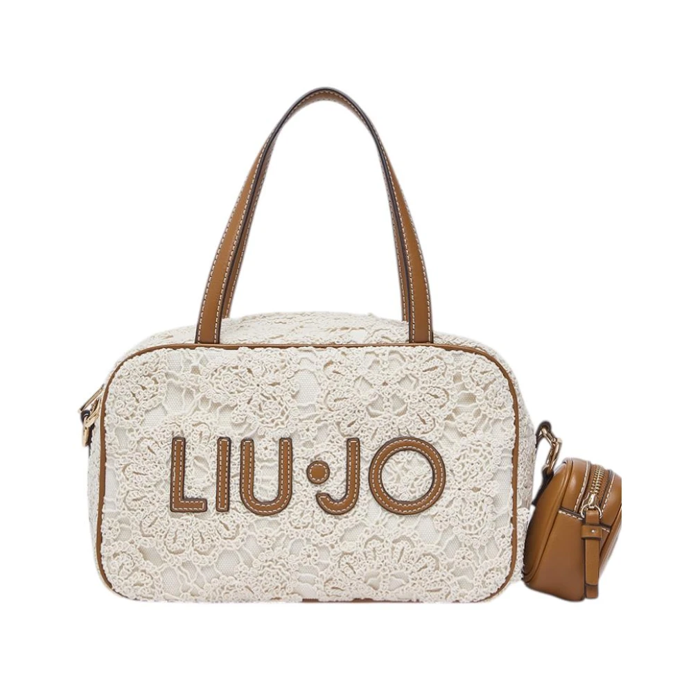 Liu Jo Vrouw Beige Tassen Dames, One Size, Bornholm Handtas