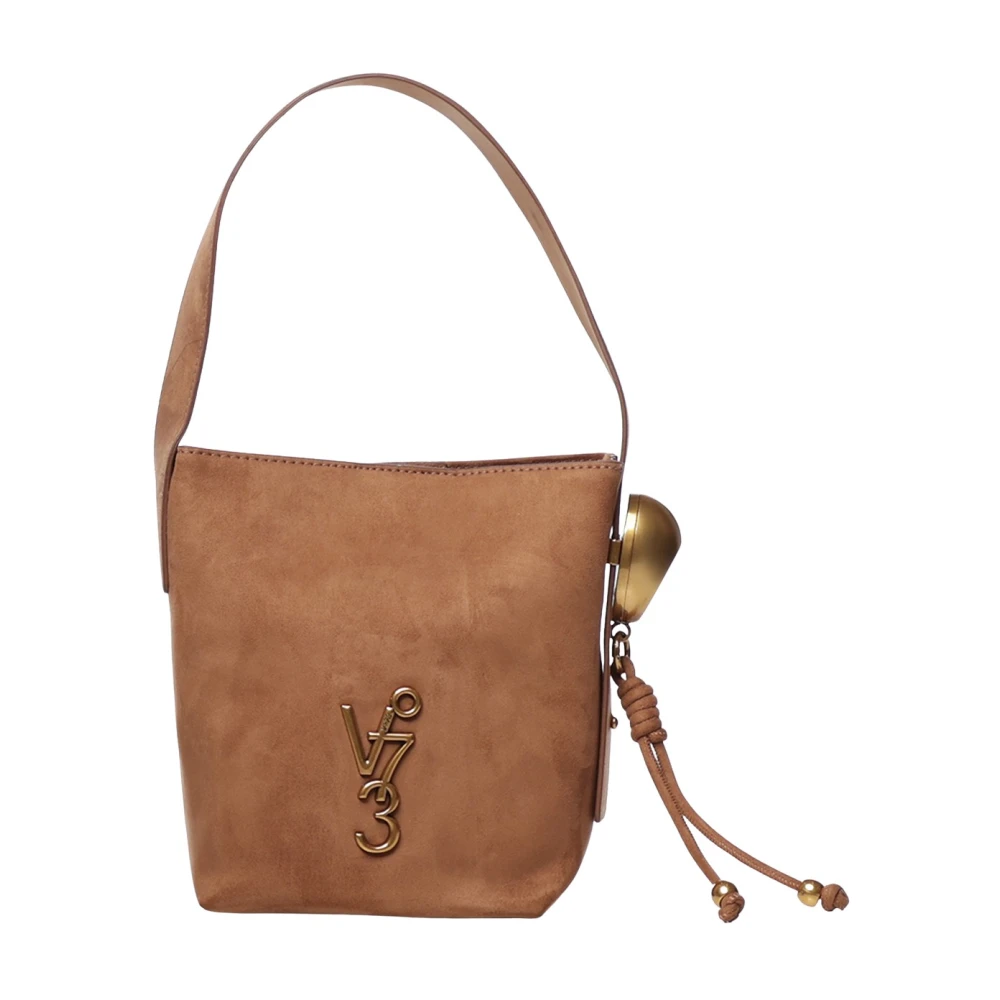 V73 Donna Marrone Borse, Taglia Unica, New,