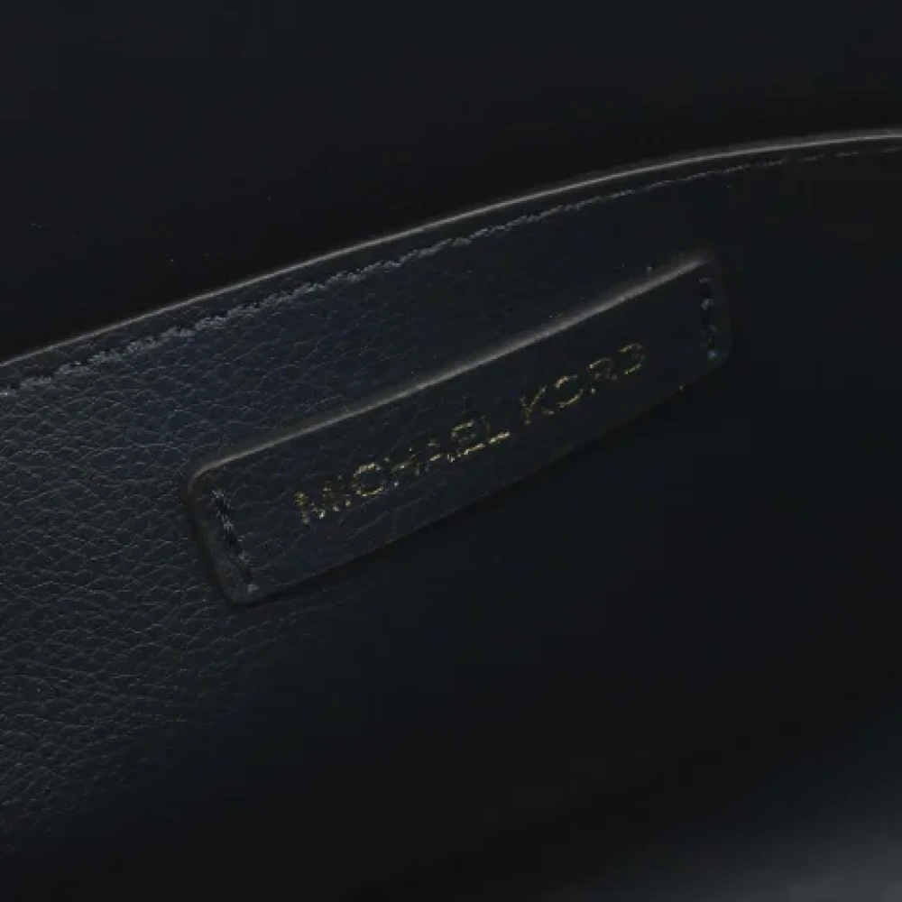 Michael Kors Pre-owned Leather totes Blue Dames