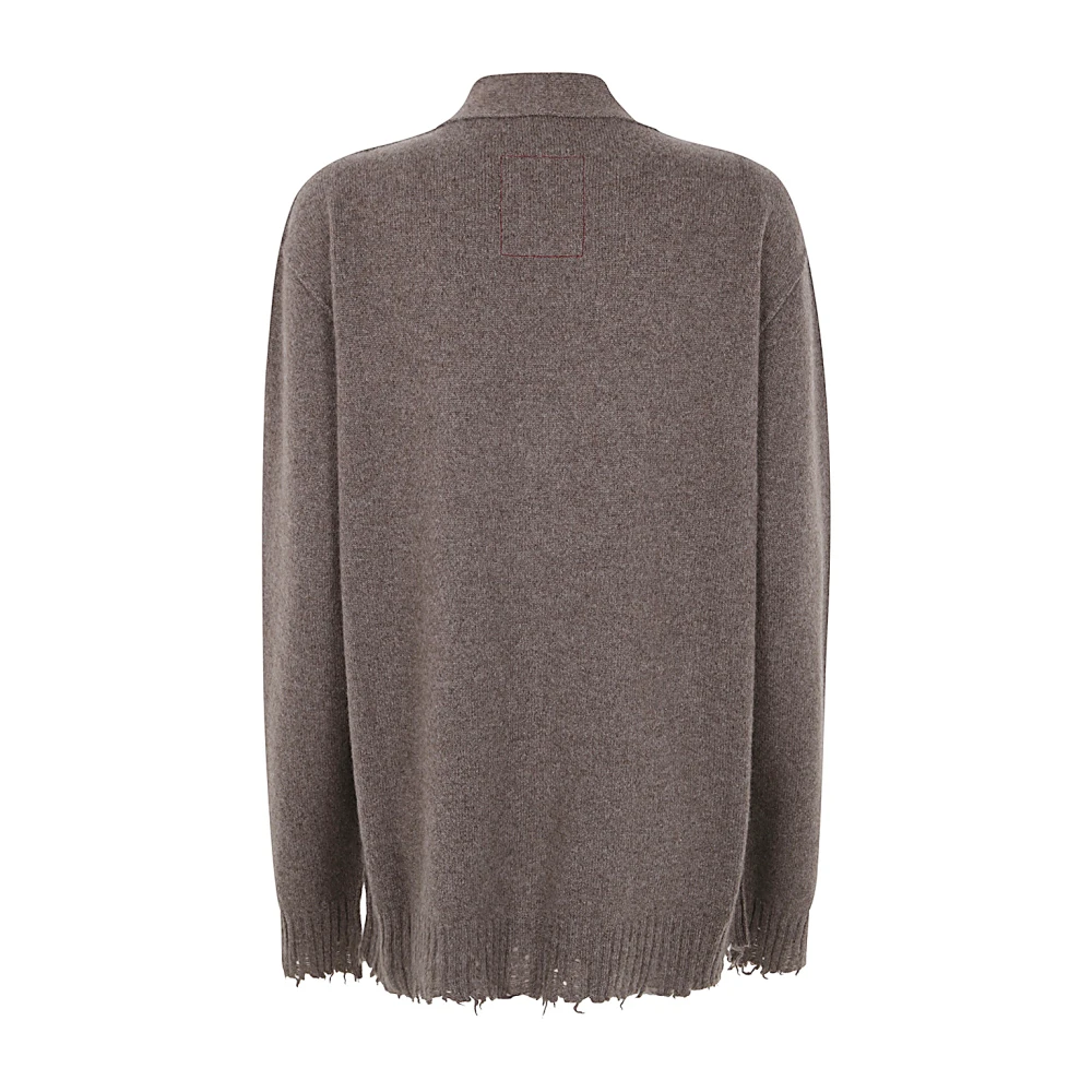 UMA Wang Koffie Oversized Vest Brown Heren