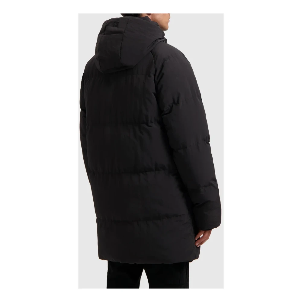 Pure Path Actieve Zwarte Parka voor Buitensport Black Heren