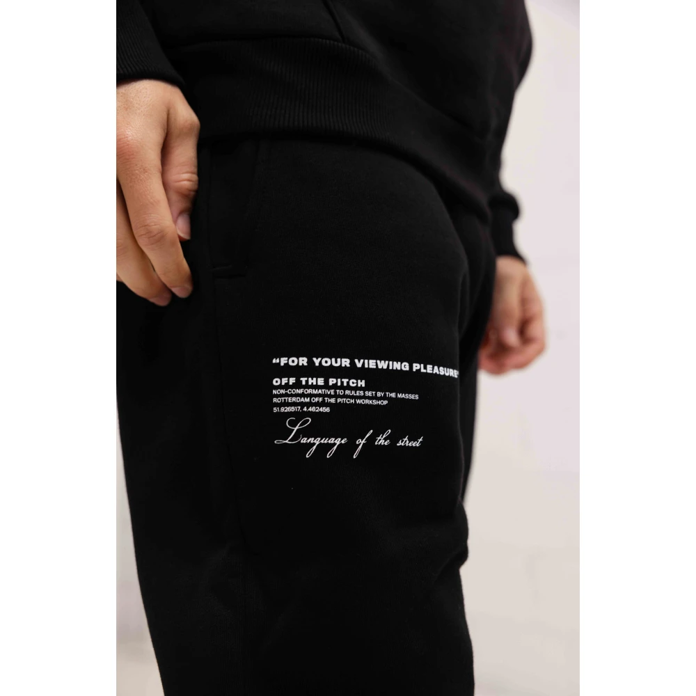 Off The Pitch Zwart Heren Neo Trainingspak Black Heren