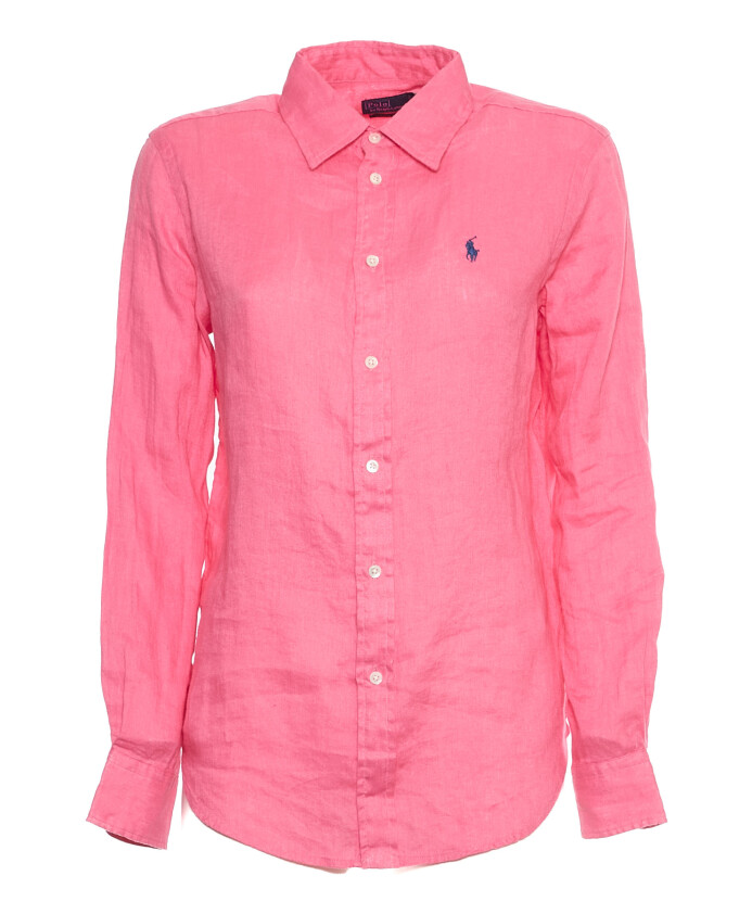 fuchsia-linen-shirt-classic-fit