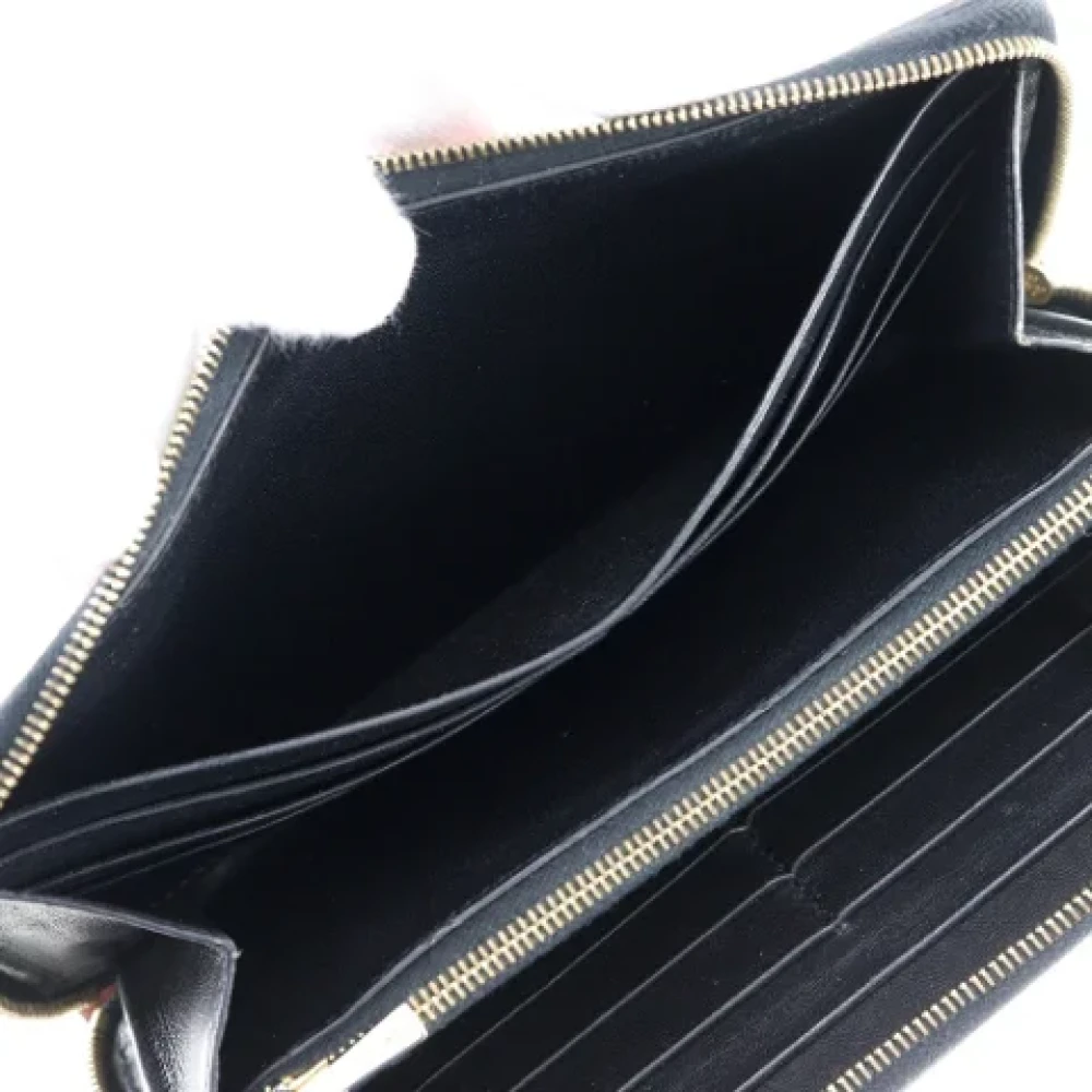 Celine Vintage Pre-owned Leather wallets Pink Dames