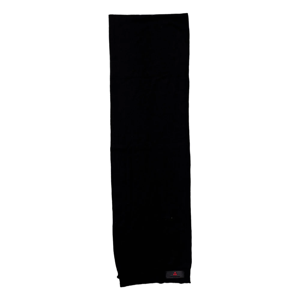 Peuterey Mannen Sjaal Herfst Winter Collectie Black Heren