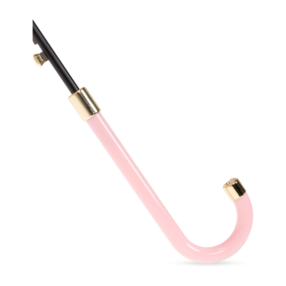 Moschino Paraplu met logo Pink Unisex