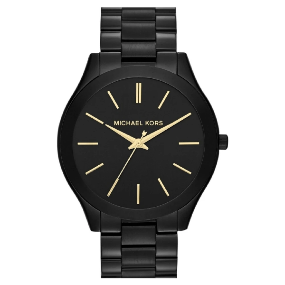 Michael Kors Women's Black Stainless Steel Lady Quartz Watch - Watches - One Size - Accessories
