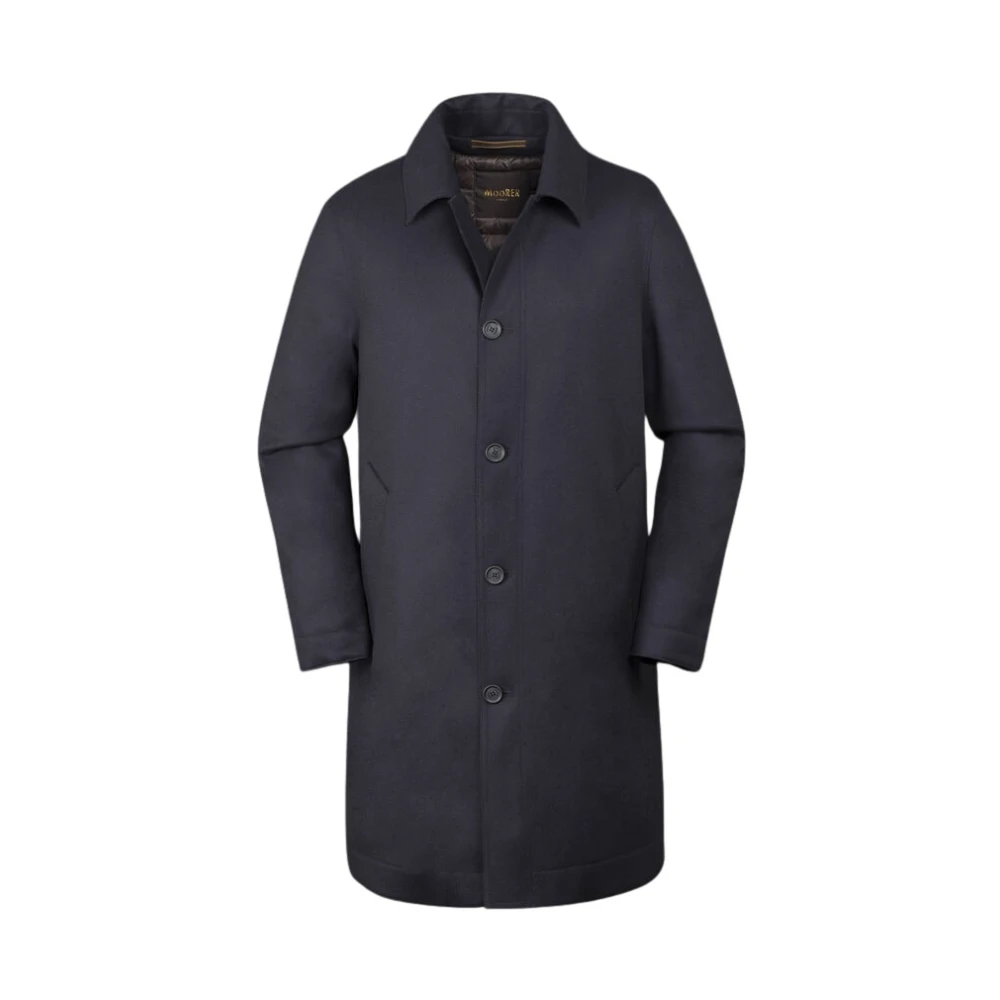 Coats > Single-Breasted Coats - - Moorer - Modalova
