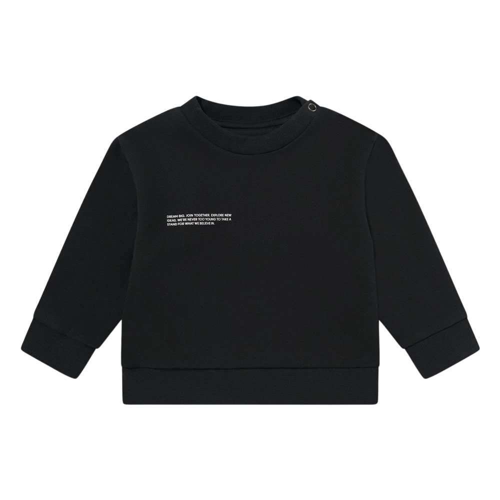 Pangaia Unisex Kids Black Kids Sweatshirts, 6 M, 365 Midweight Sweatshirt