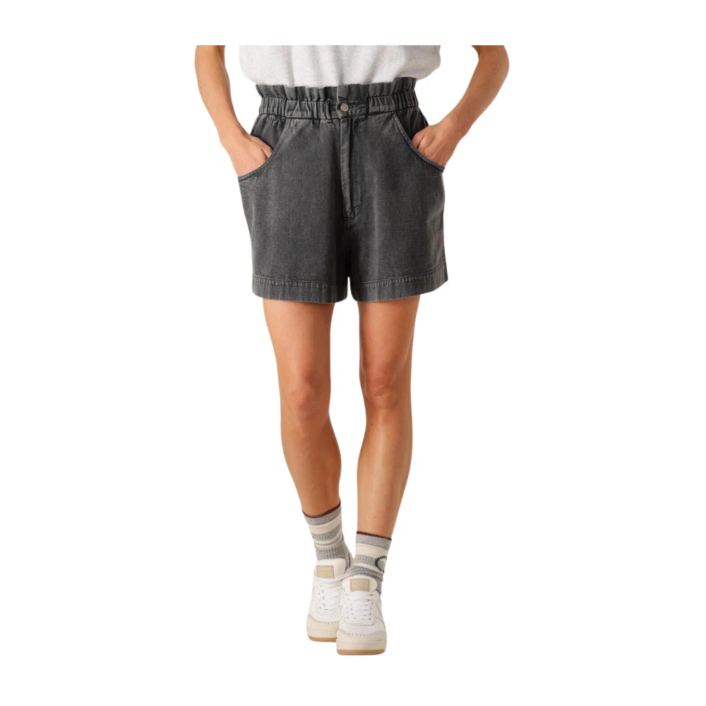 By-Bar Grijze Twill Shorts voor Vrouwen Gray Dames