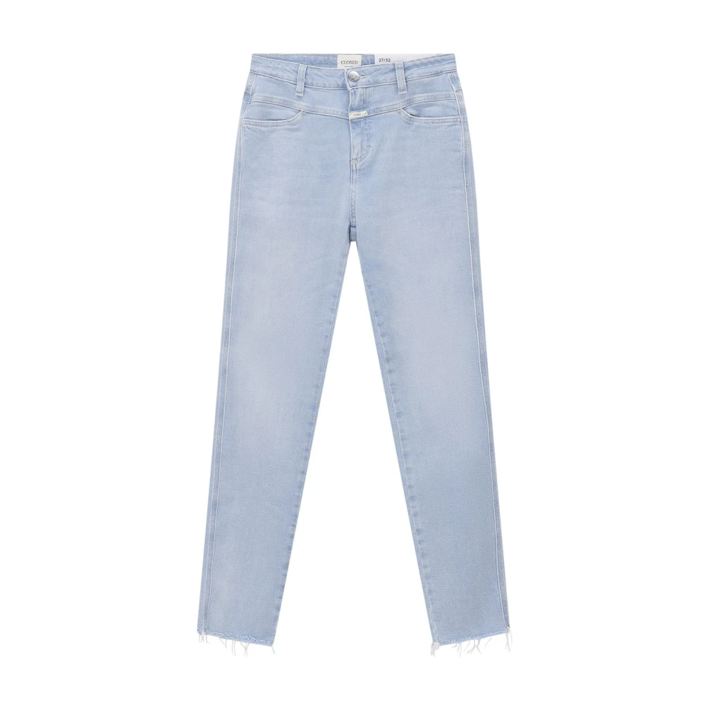 Closed Women's Blue Straight Jeans - Slim Fit Jeans - W24 L32 - Jeans