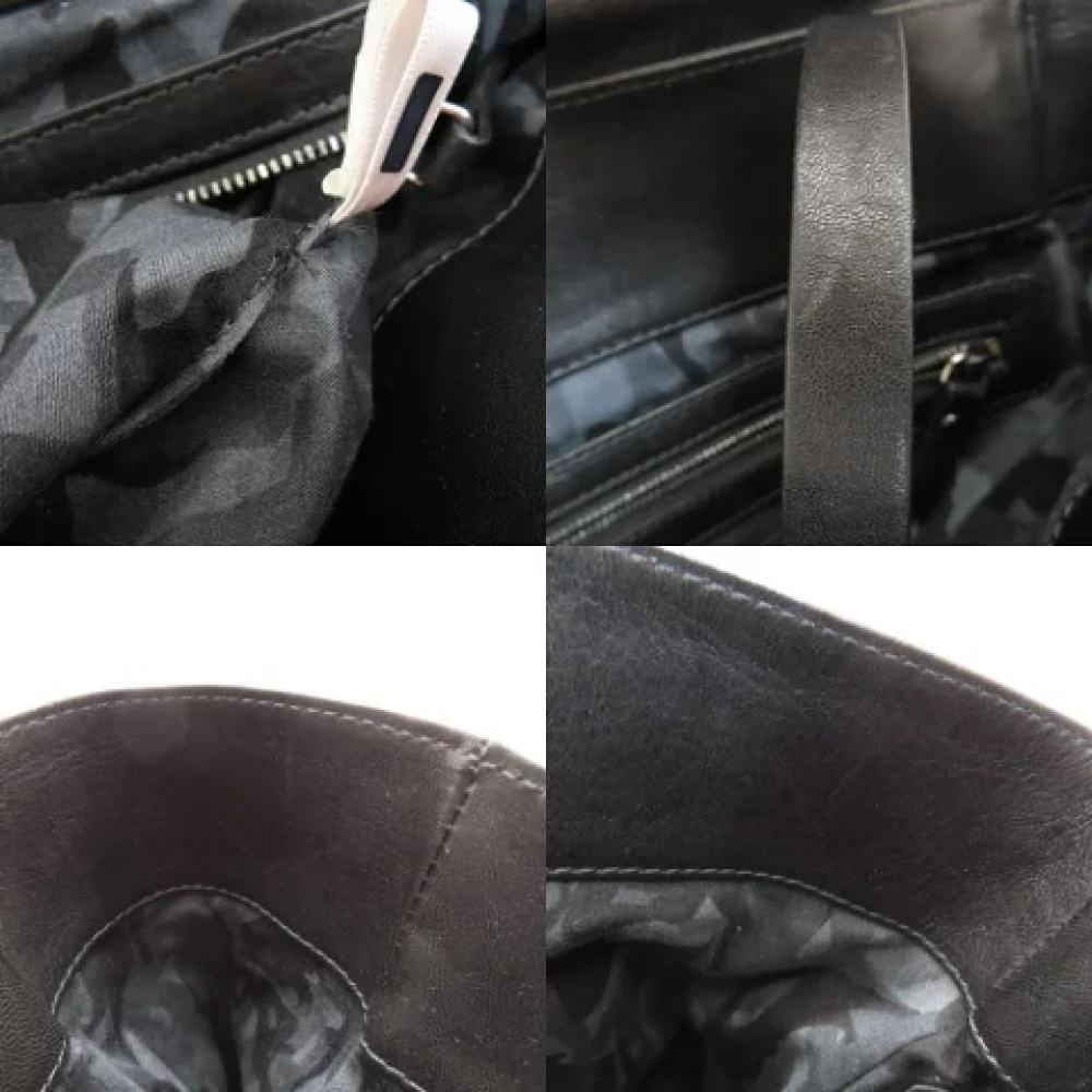 Jimmy Choo Pre-owned Leather backpacks Black Dames