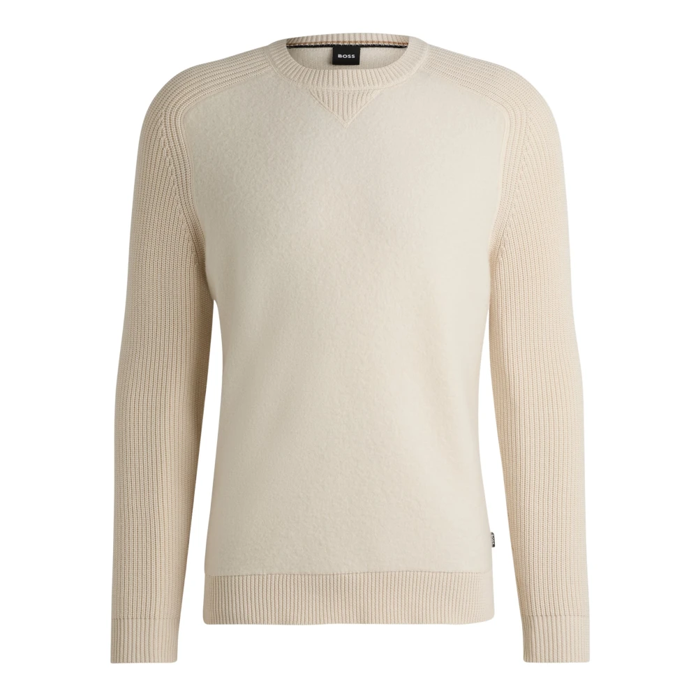 Hugo Boss Stijlvolle Pullover Sweater Beige Heren