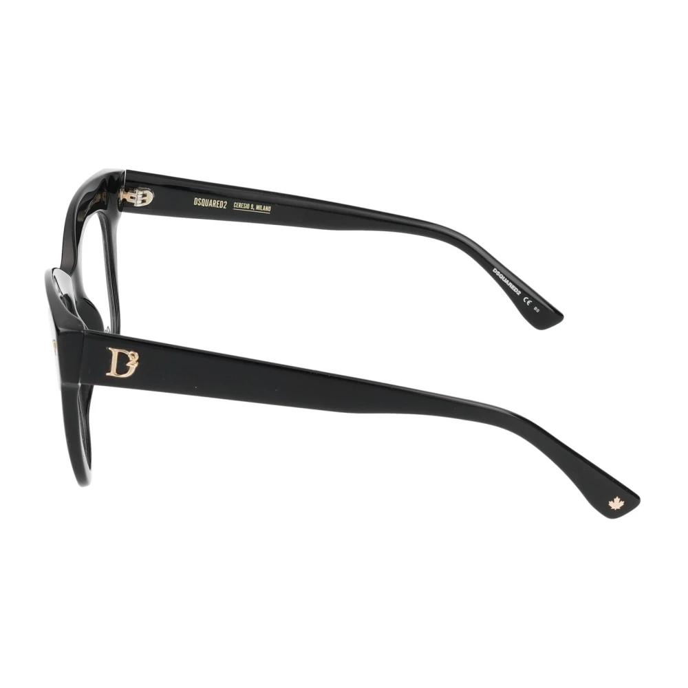 Dsquared2 Mode Bril Model D2 0098 Black Dames