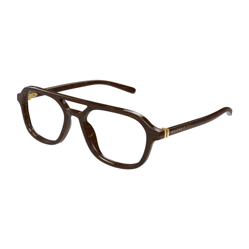 Gucci Optical Frame Brown Heren