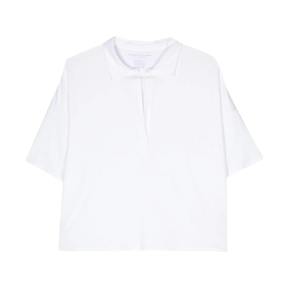 majestic filatures Polo Shirts White Dames