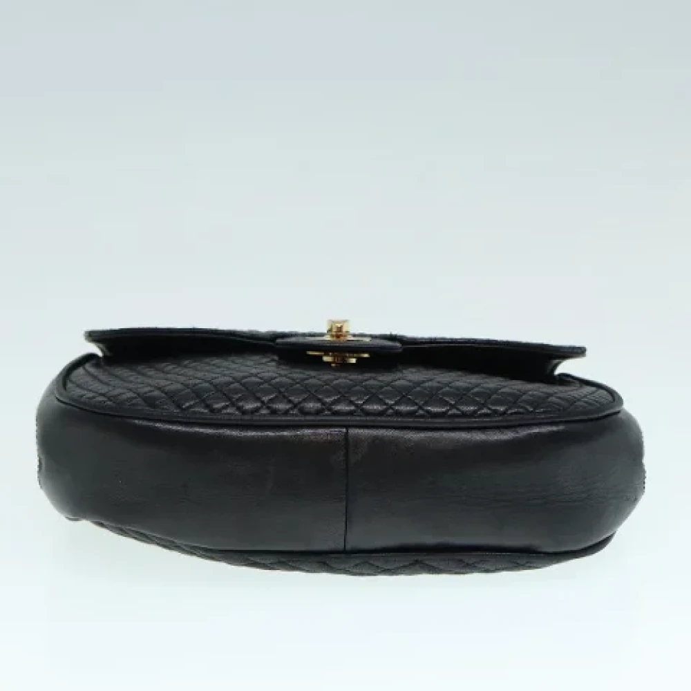 Bally Pre-owned Leather shoulder-bags Black Dames