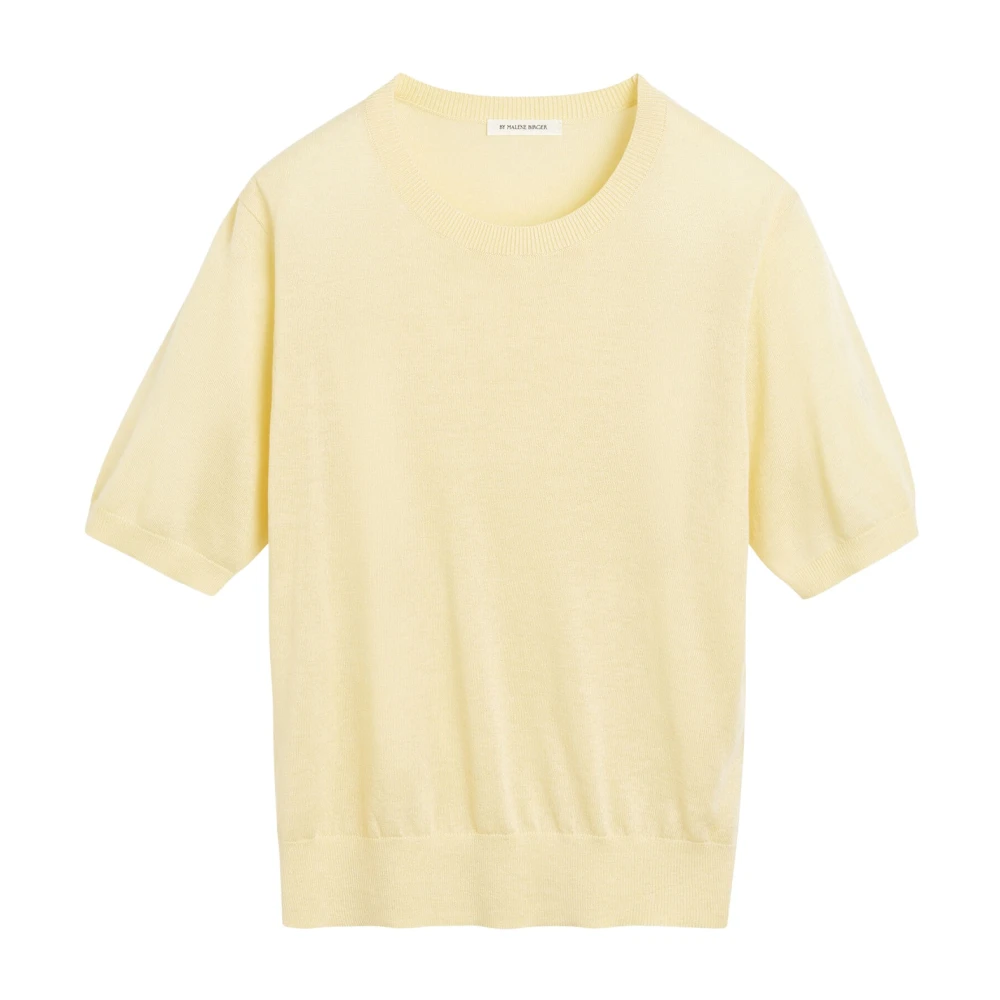 By Malene Birger Stijlvolle Leren Tas By Herenne Birger Yellow Dames