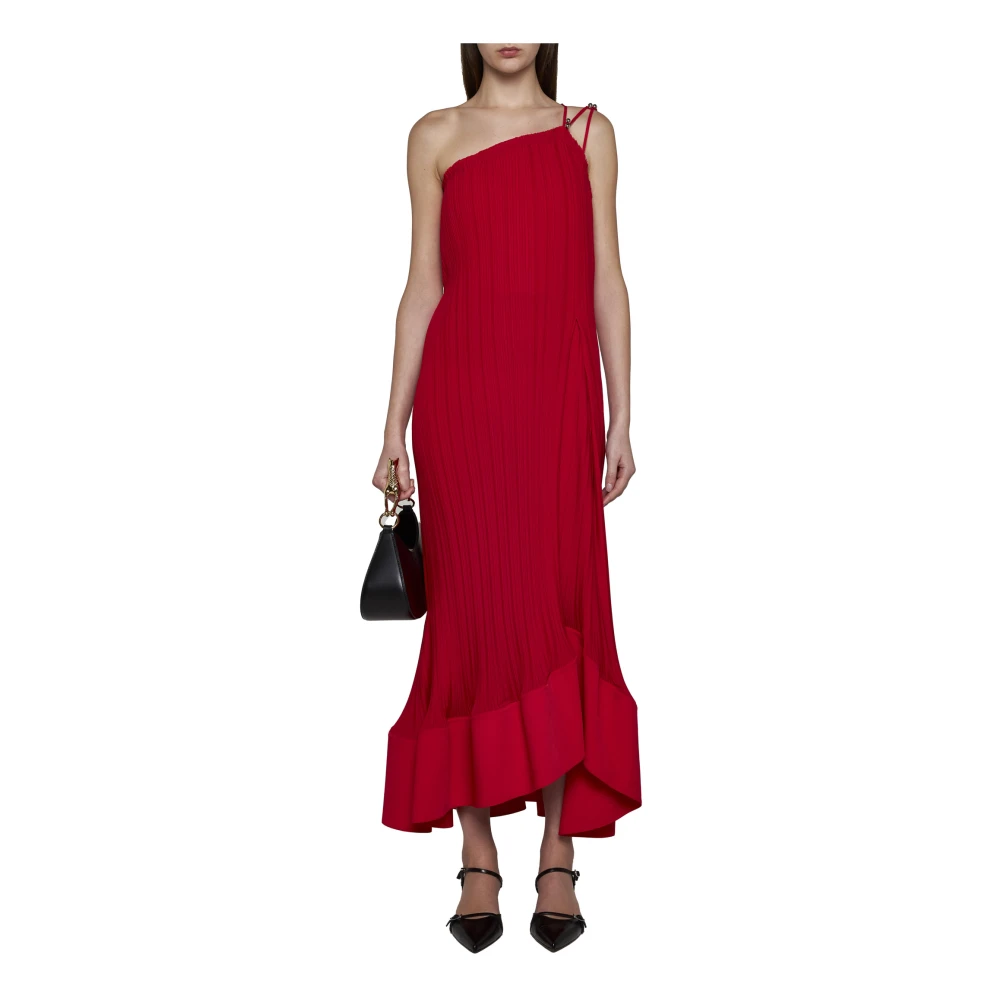 Lanvin Elegante Jurken Collectie Red Dames