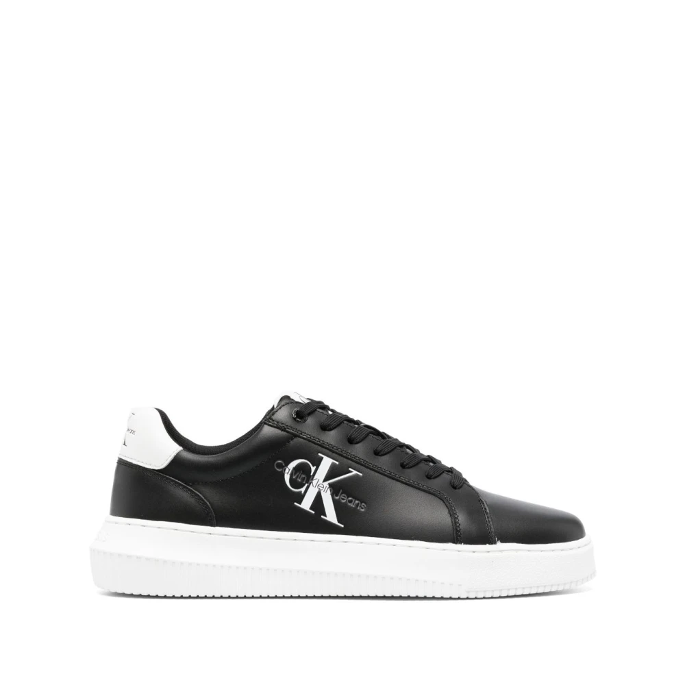 Calvin Klein Men's Black Sneakers, 10 Uk, Trainers For Aw24