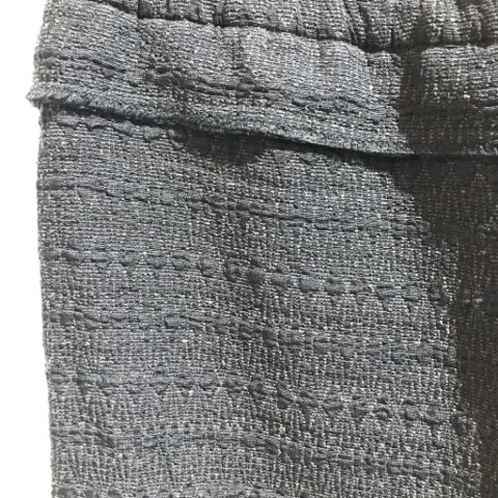 Marni Pre-owned Silk bottoms Gray Dames