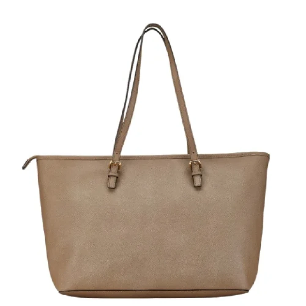 Michael Kors Pre-owned Plastic handbags Brown Dames