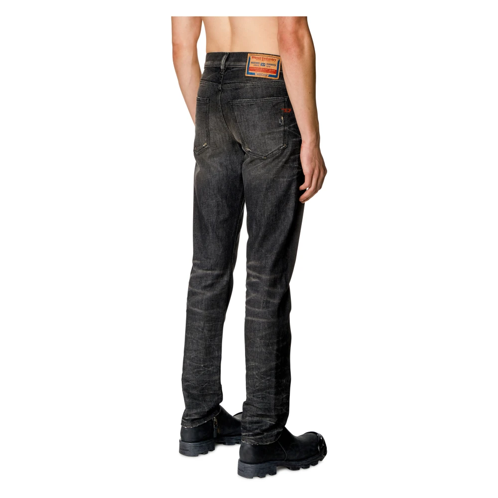 Diesel Slim Jeans 2019 D-Strukt Black Heren