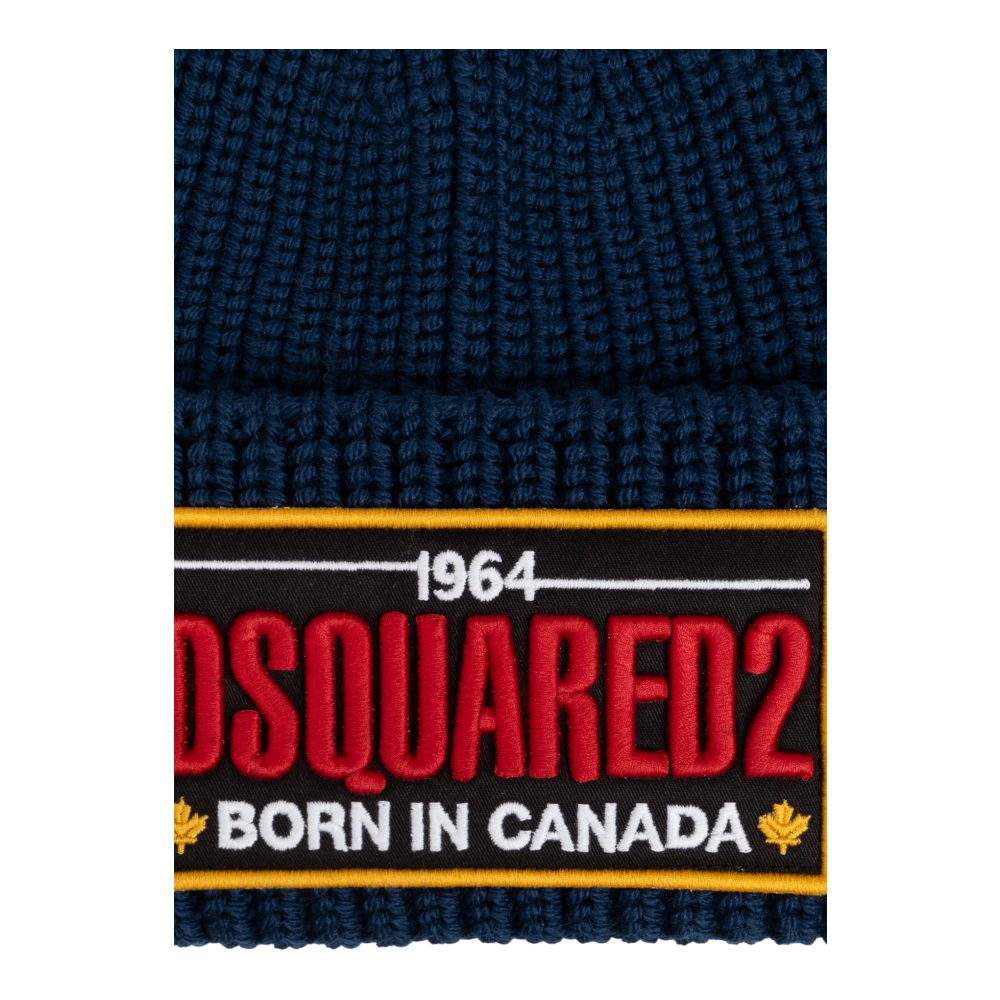 Dsquared2 Pet met logo Blue Heren