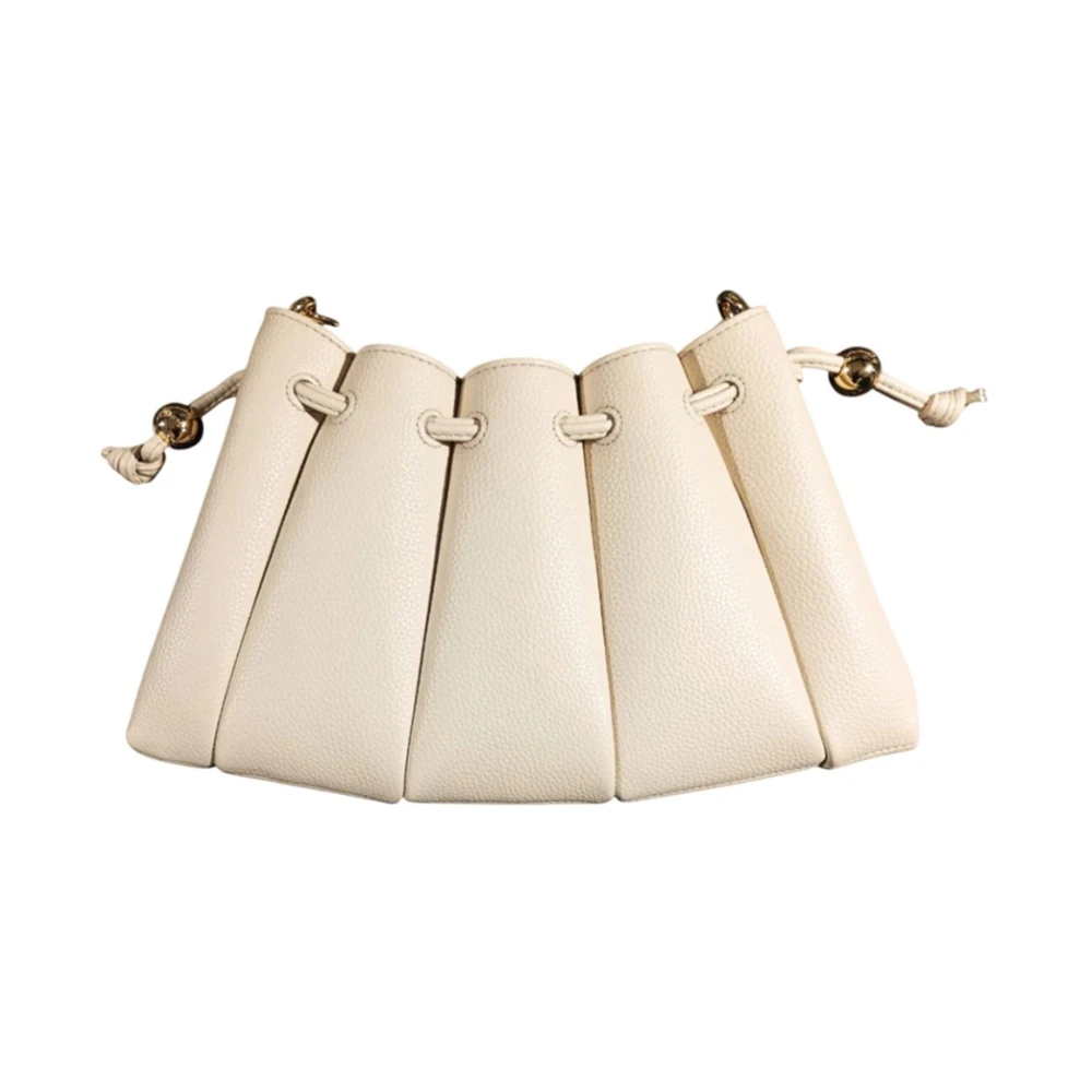THEMOIRè Chique schoudertas met trekkoordsluiting Beige Dames